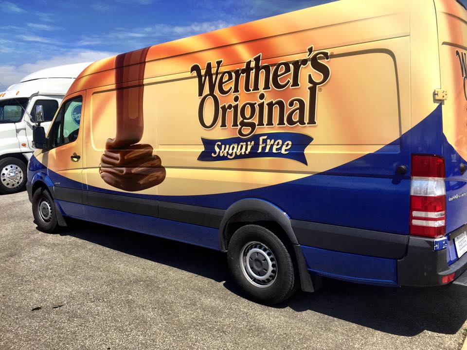 Werther's Original Sprinter Van