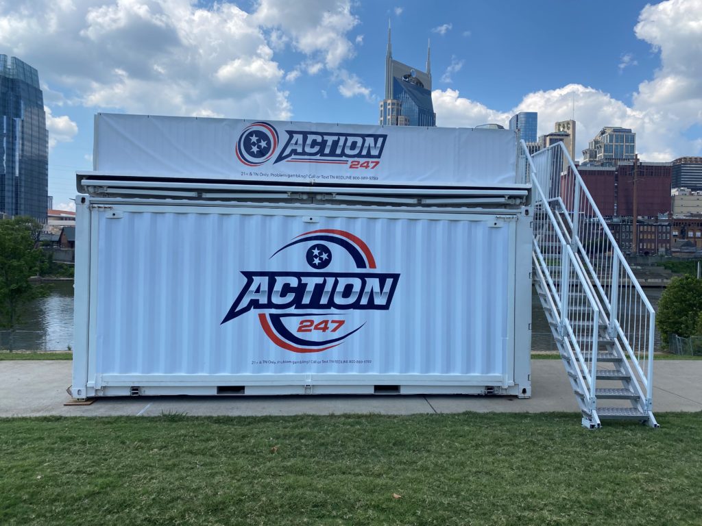 Music City Grand Prix 20' Container Trailer