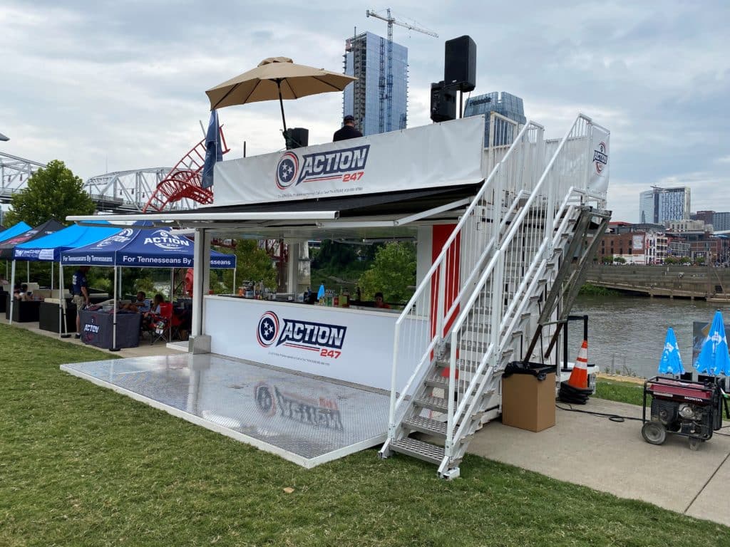 Music City Grand Prix 20' Container Trailer