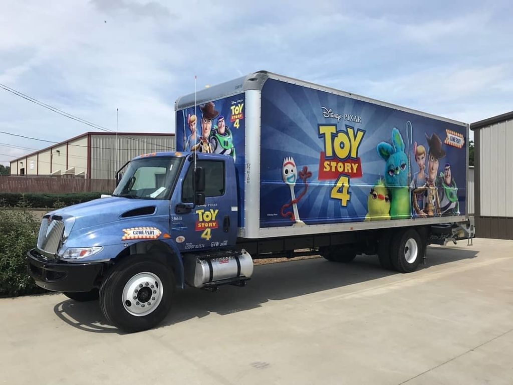 Toy Story Box Truck