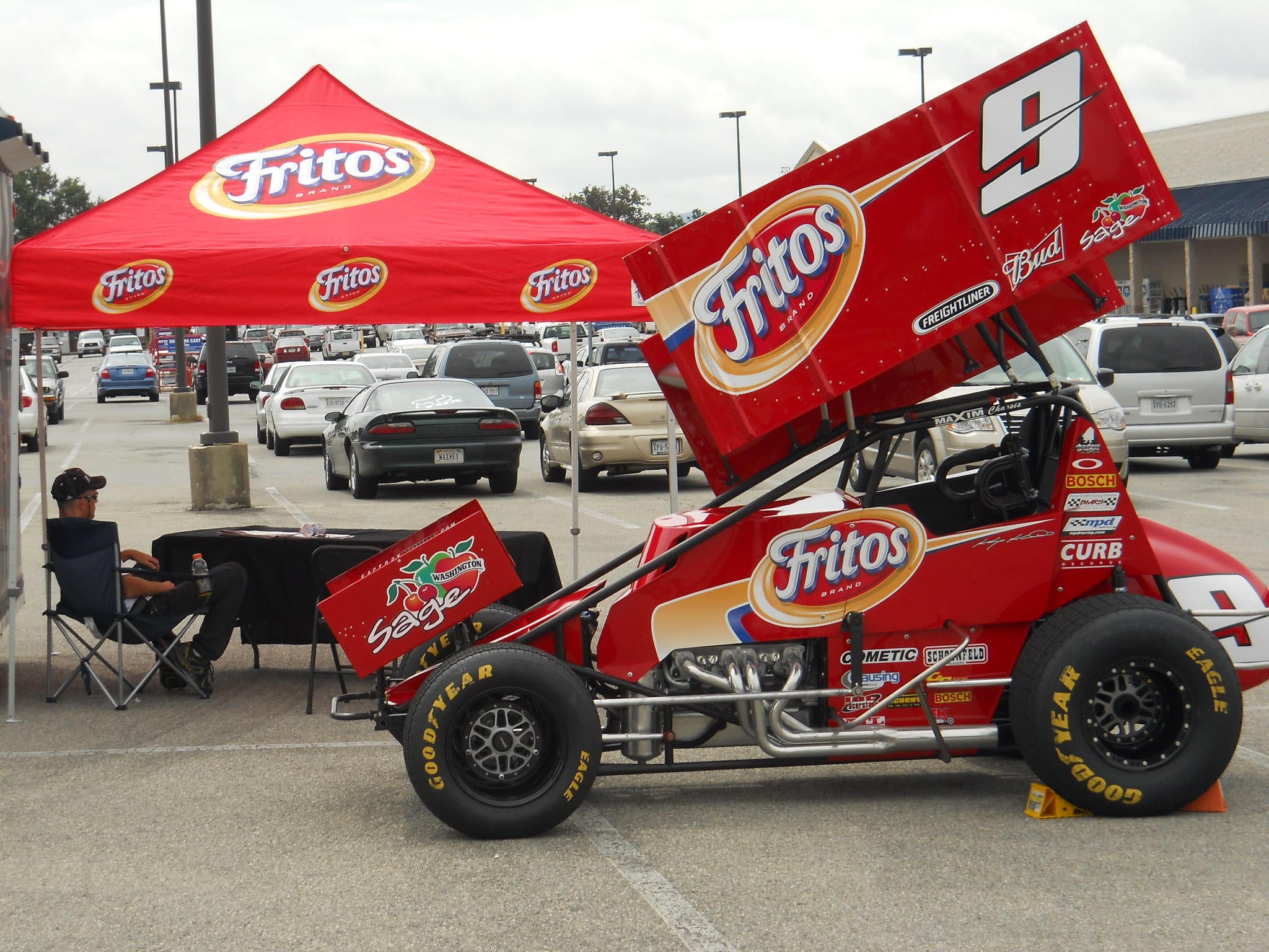 Kroger Fritos Red tent