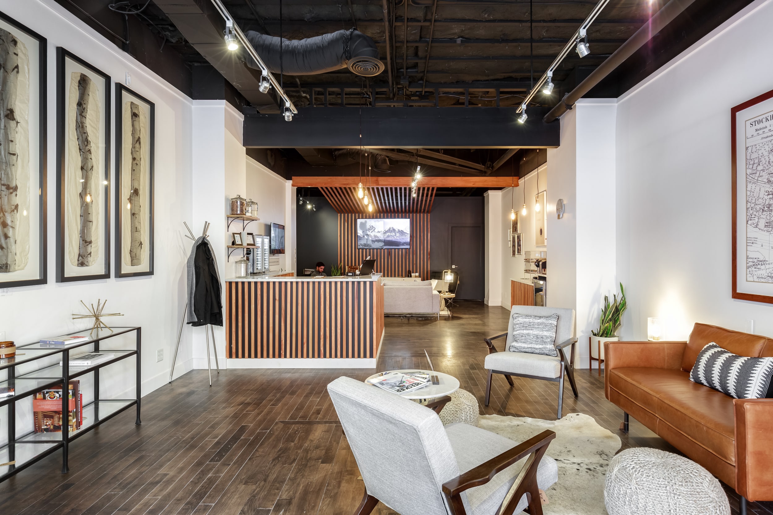 Interior of a store