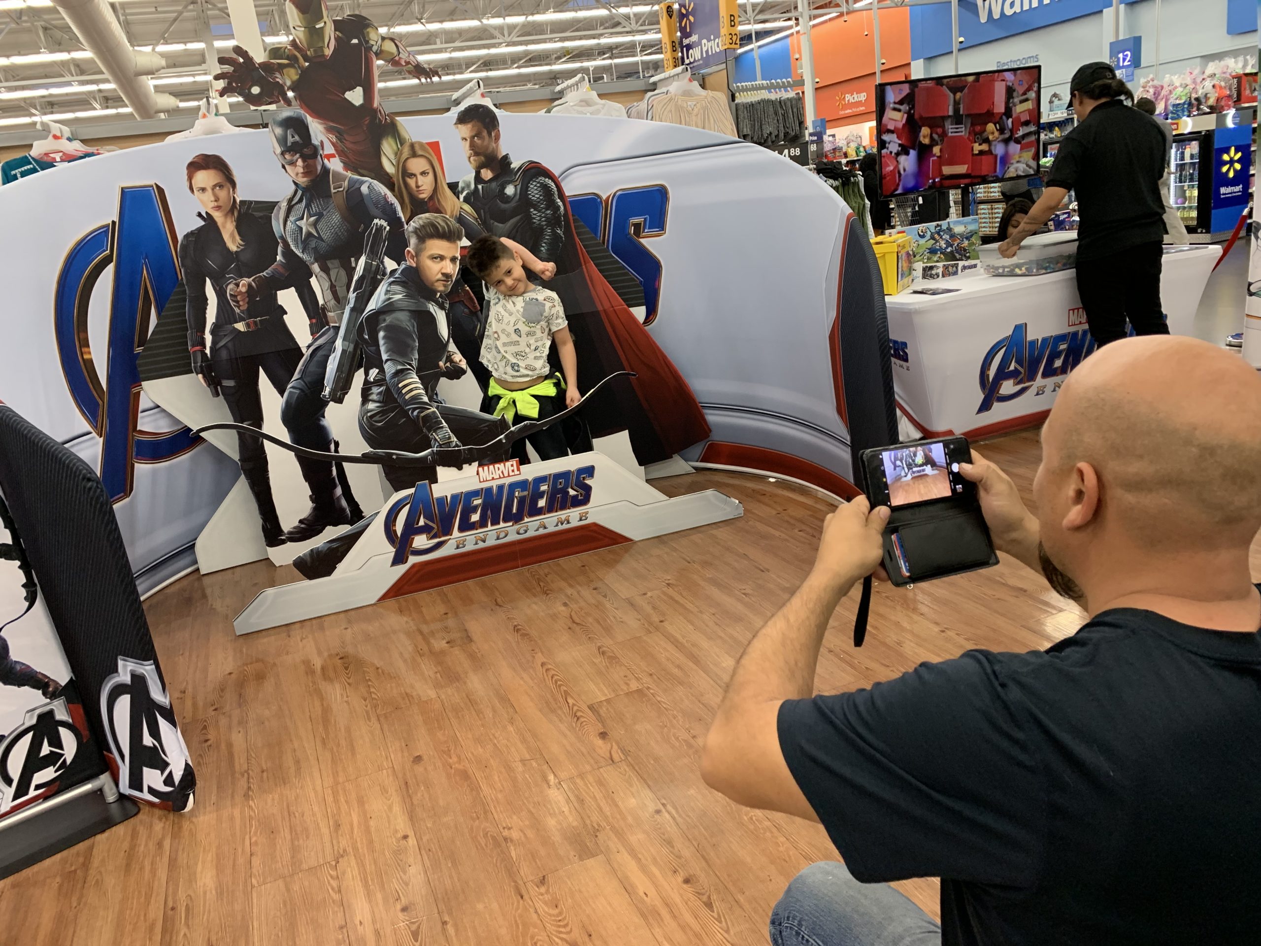 Avengers - Sacramento CA - Guests with Installation