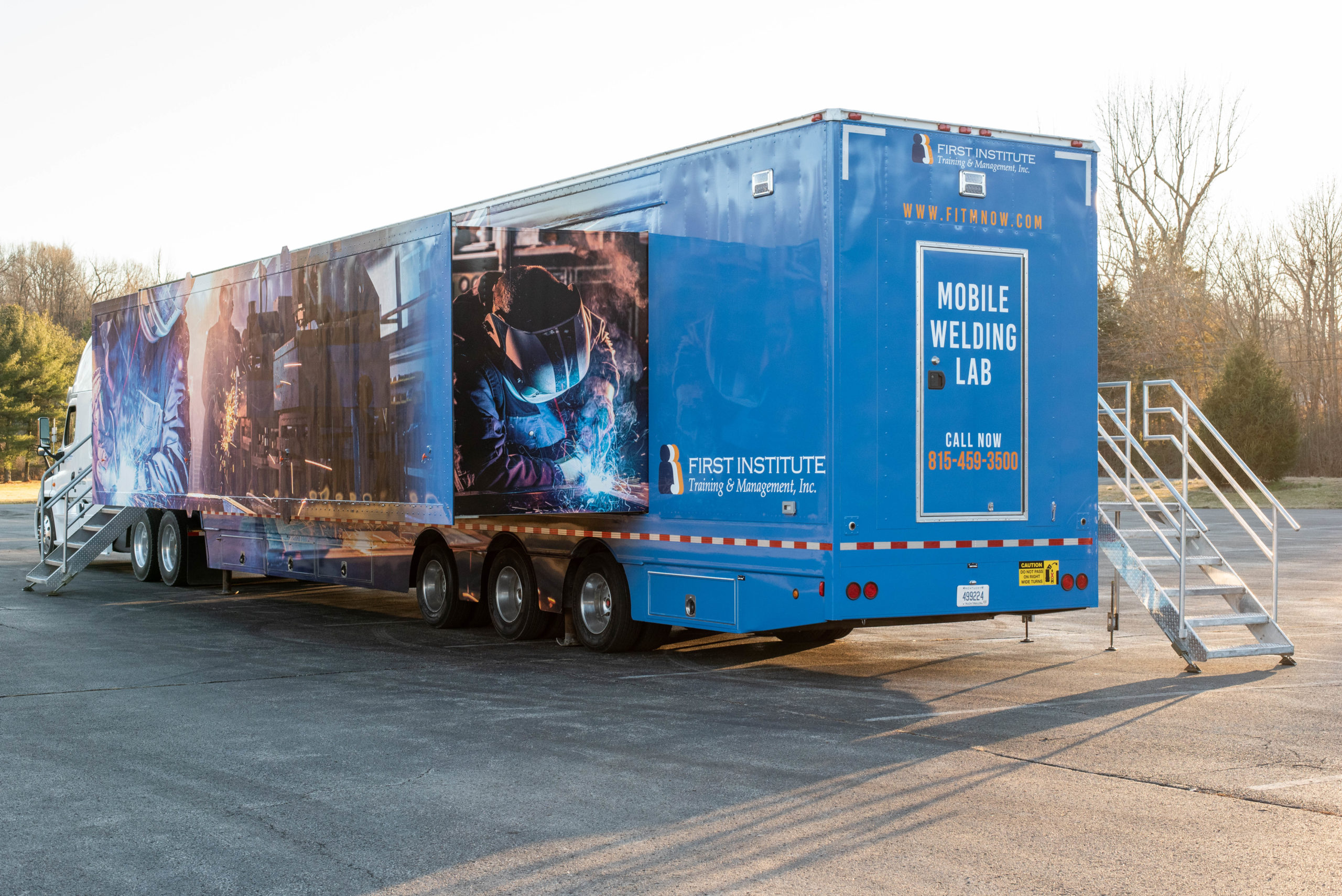 First Institute Mobile Welding Lab by BMG