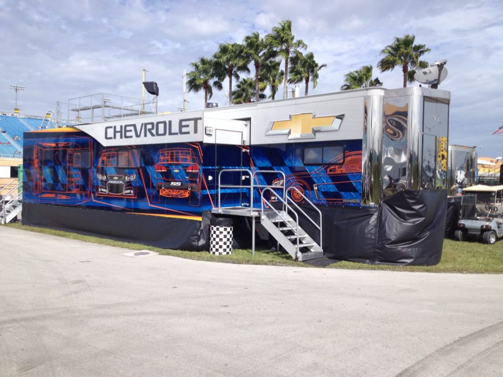 Chevrolet expandable trailer