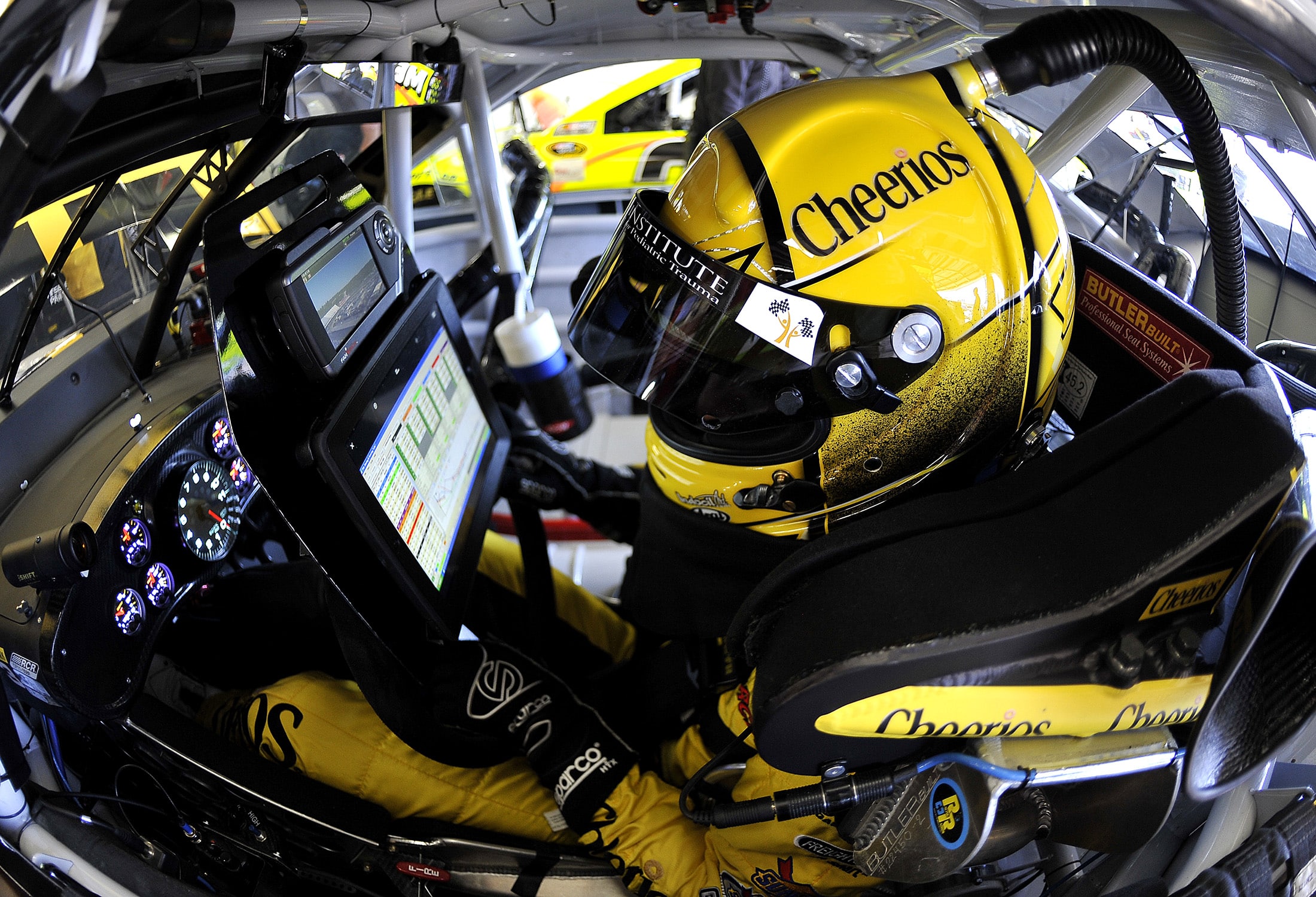 Austin Dillon during cup practice