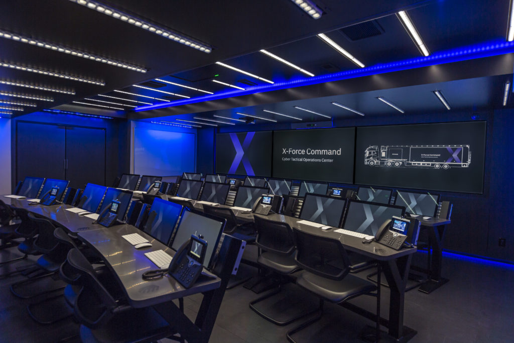 Interior of X Force Command Room