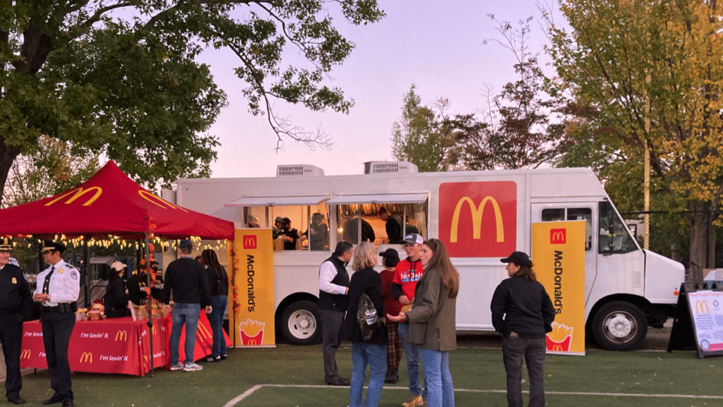 McDonald's mobile kitchen