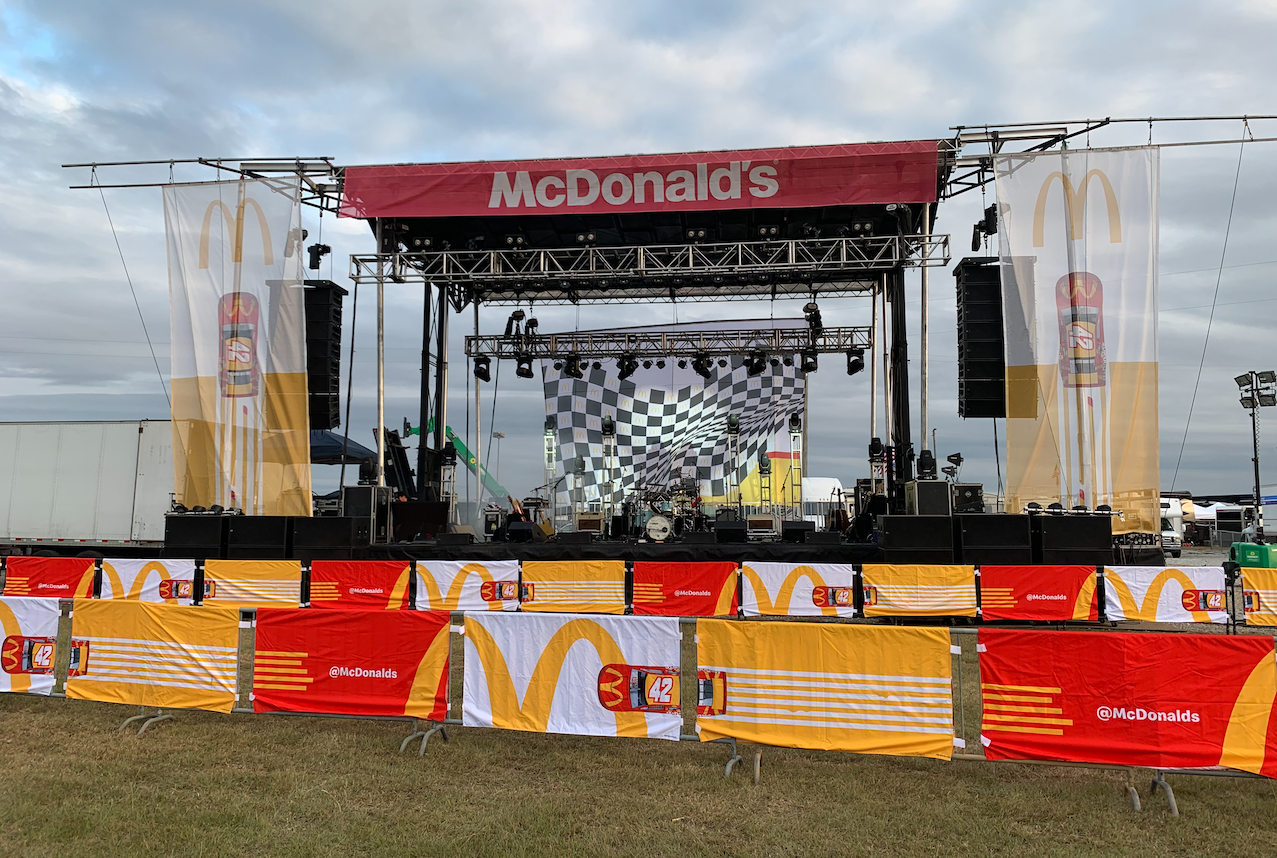 McDonald's stage