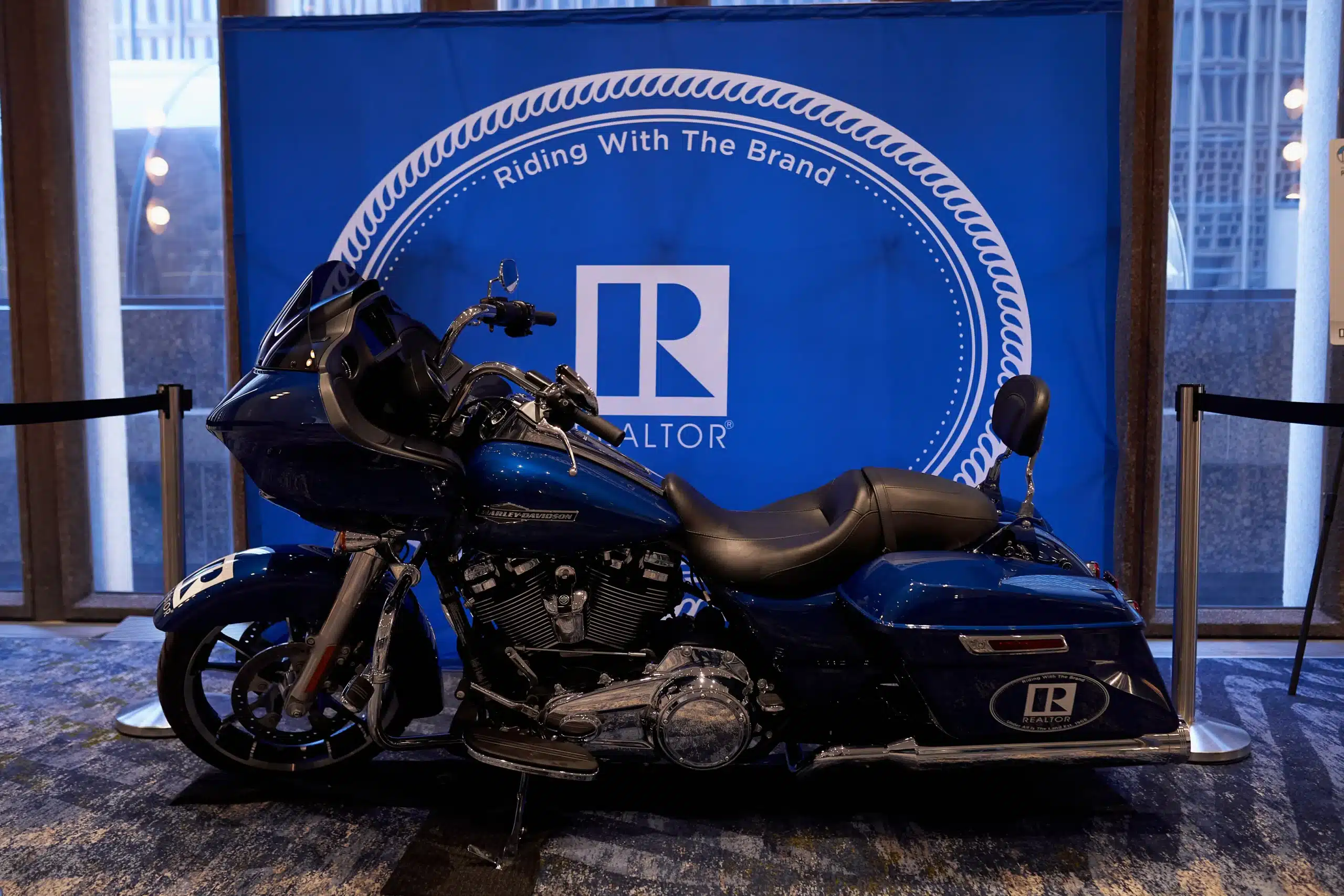 A bike with REALTORS® logo