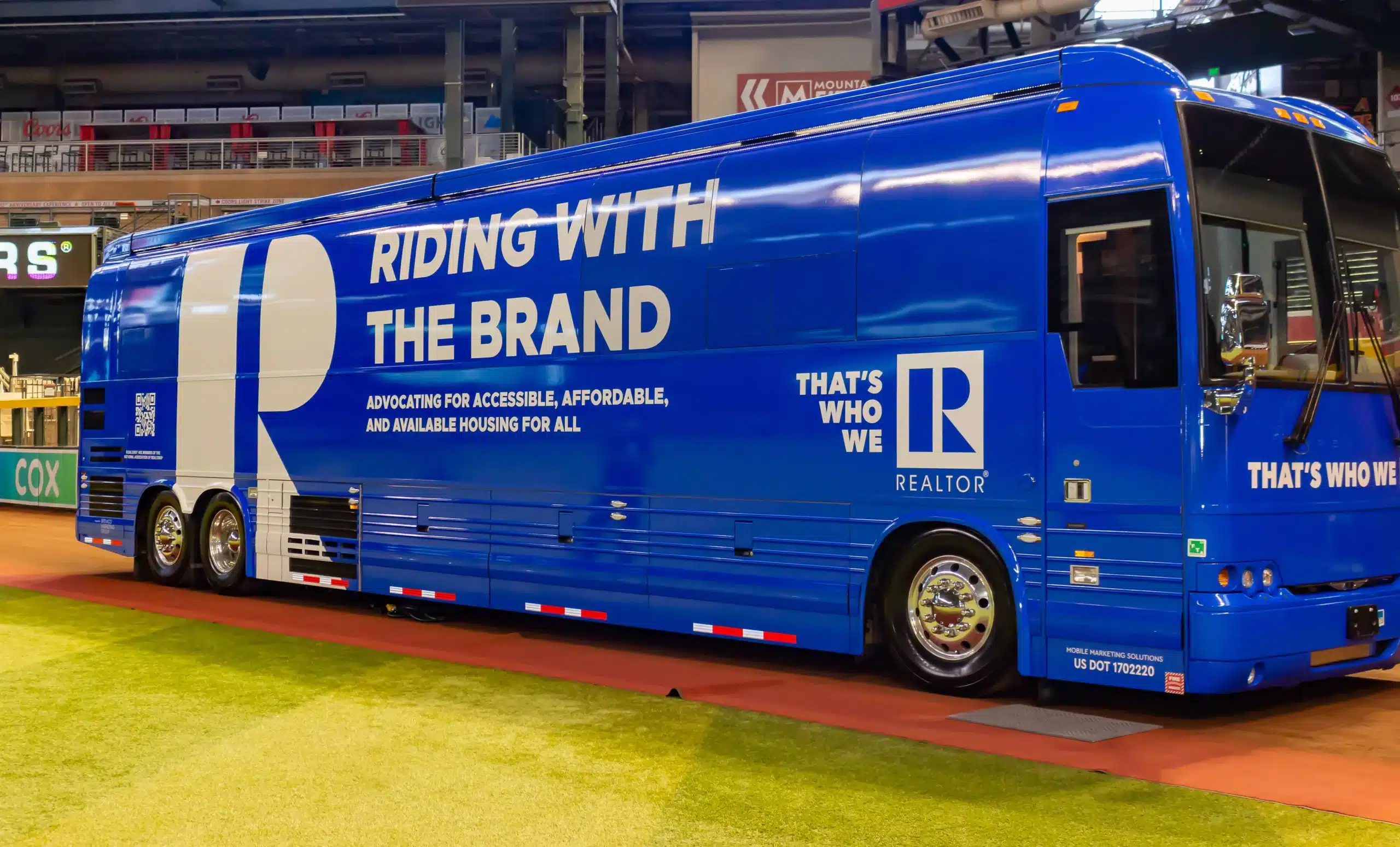 National Association of REALTORS® truck designed by BMG